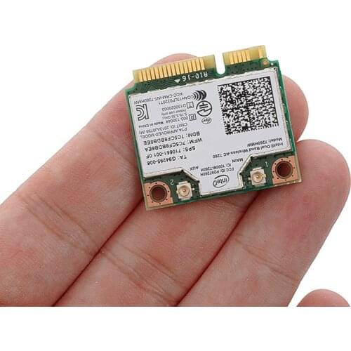 Dual Band Wireless-AC 7260HMW Mini PCI-E BT4.0 Card Intel For HP SPS 710661-001