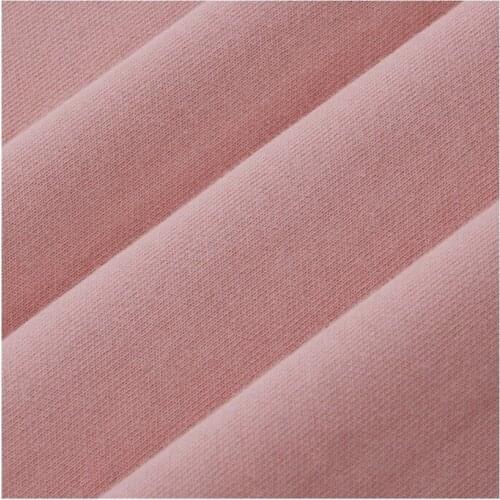 Width 74" Double Sided Thick Compact Solid Color Knitted Fabric By The Yard For Sweater T-shirt Dress Pants Material
