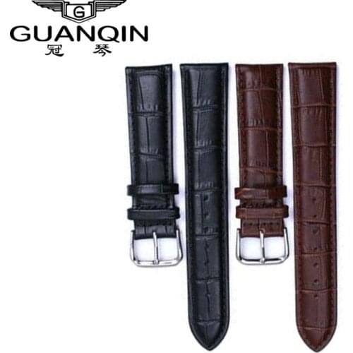 GUANQIN Leather Watch Straps