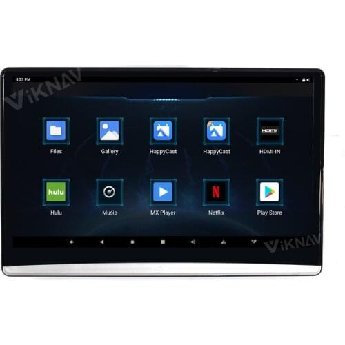 12.5 Inch 2GB+16GB Car Headrest Monitor Same Screen 4K 1080P MP5 MP3/WIFI/Radio/USB/SD/AV/FM/Mirror Link/Miracast