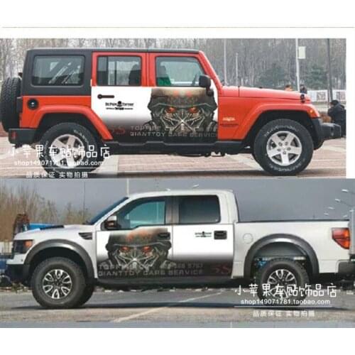 SUV car stickers FOR Jeep Wrangler exterior modified custom off-road decals