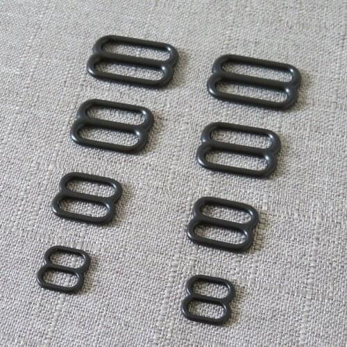 100Pcs/Lot Wholesale Metal Straps Clasp Belt Loop Adjuster Slider DIY Bag Dog Collar Harness Buckle Sewing Accessory Hardware