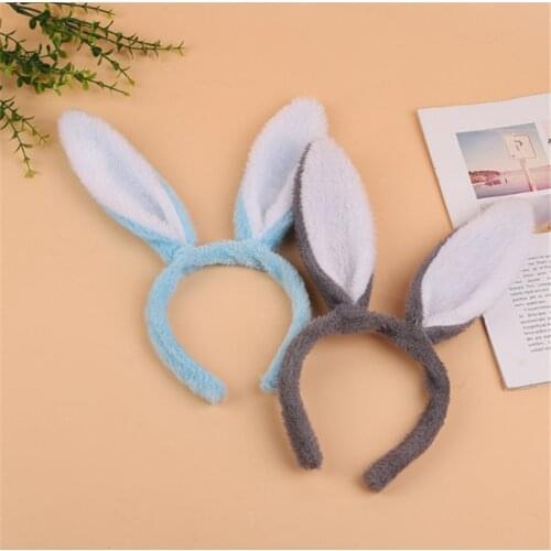 Easter Adult Children Cute and Comfortable Hairband Rabbit Ear Headband Fancy Dress Costume Bunny Ear Hairband Hair Accessories