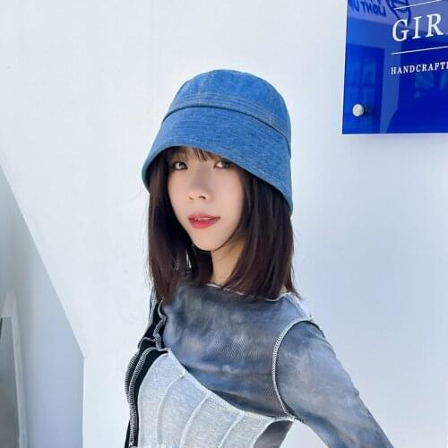 New Fishermans Hat Women Early Spring Day Retro Cowboy Fashion Sunscreen Sun Hats Womens Face Hats Summer Free Shipping