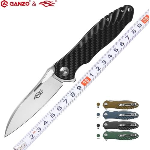 Firebird Ganzo FBKNIFE FH71 60HRC D2 blade G10 handle folding knife tactical camping knife outdoor EDC tool Pocket folding Knife