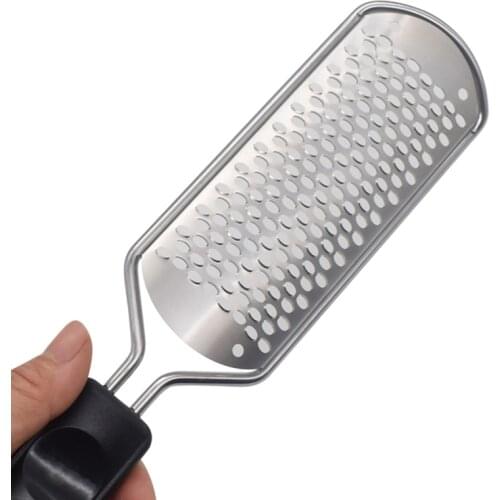 Foot File Scraper Rasp Pedicure Tools Professional Foot Care Massager Spa Callus Dead Skin Remover Stainless Steel Feet Grinder