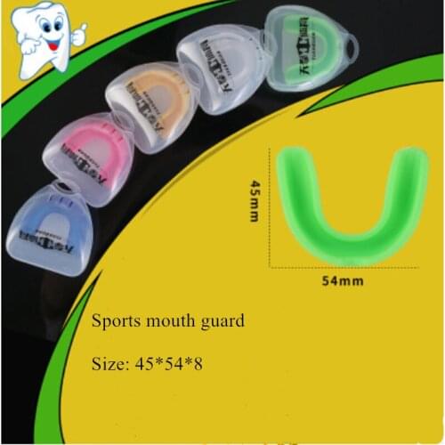 Sport Mouth Guard EVA Teeth Protector Kids Adults Mouthguard Tooth Brace Protection Basketball Rugby Boxing Karate