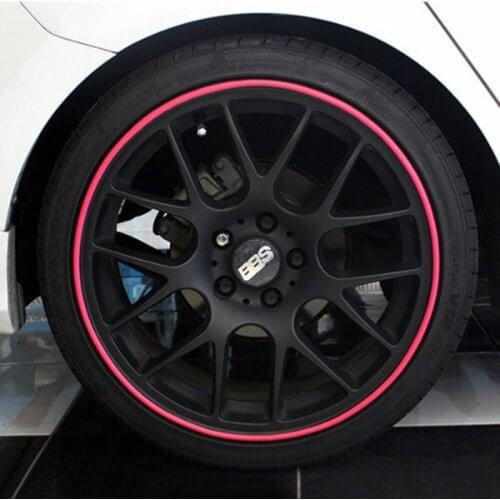 Car-styling wheel Rim strip 2019 hot Accessories for Fiat 500 600 Tipo Punto stilo Freemont Cross Coroma Panda Idea Palio