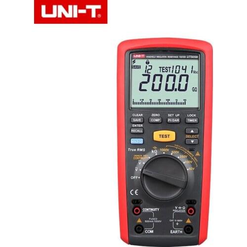 UNI-T UT505B Handheld Digital Insulation Resistance Tester AC/DC Voltage Measurement