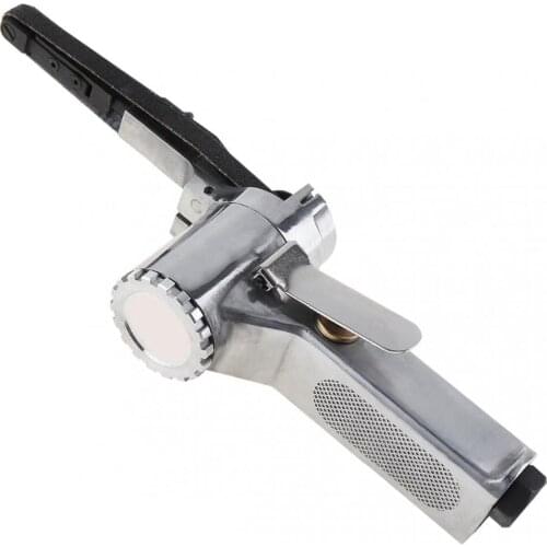 WAERTA WX173 3/8" Air Belt Sander Air Angle Grinding Machine Sanding Machine with Sanding Belts for Air Compressor Sanding