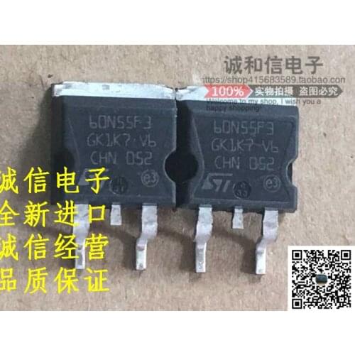 100% New&Original In Stock MOS STB60N55F3/60N55F3