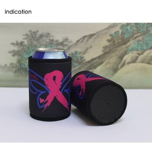 200pcs Custom Logo Neoprene Stubby Holder With Customer Design Beer Bottle Can Cooler Picnic Bags Sleeve Wedding Cooler Gifts