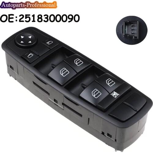 2518300090 A2518300090 Left Front Door Window Mirror Master Switch For Mercedes W164 ML GL R Class 2518200110 car accessories