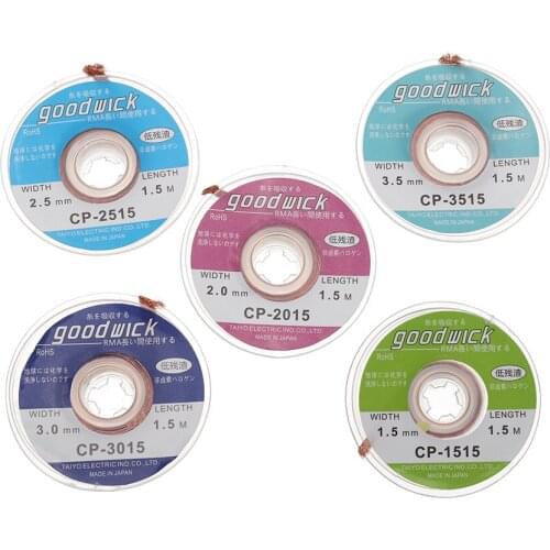 5Pcs Good Wick BGA Desoldering Wire CP-1515 CP-2015 CP-2515 CP-3015 CP-3515