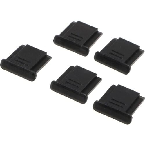 5 Pcs Plastic Hot Shoe Hotshoe Protector Cover Cap for Nikon/Pentax/Canon
