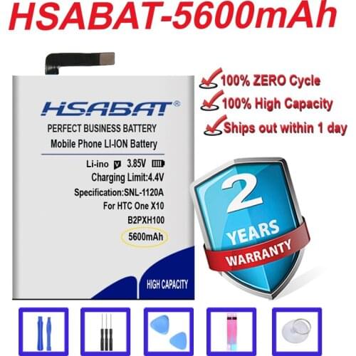 Top Brand 100% New 5600mAh B2PXH100 Battery for HTC B2PXH100 E66 One X10 One X10 LTE-A X10 X10 in stock