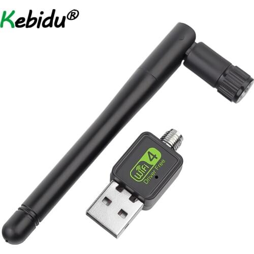Wireless USB Adapter WiFi Adapter 2db Network Card Wifi Dongle 150Mbps 802.11b/g/n Network LAN Card Free Driver Wifi Ethernet
