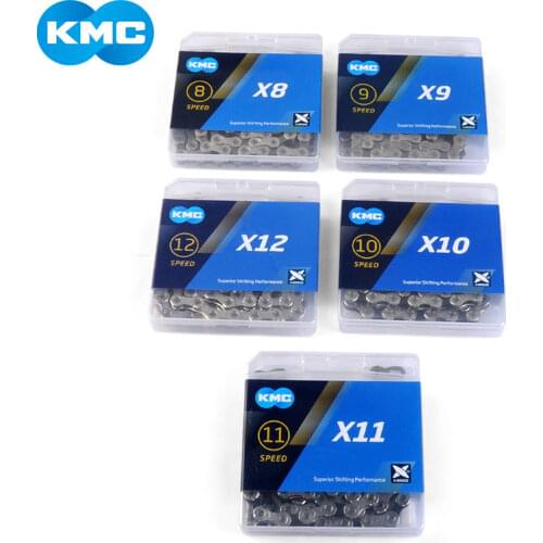KMC Chain Z8.3 Z9 X8 X9 X10 X11 X12 Super Light Bicycle Chain 8/9/10/11/12 Speed Road MTB Derailleur