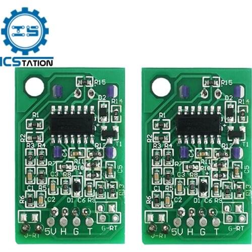 2Pcs Temperature Humidity Sensor NTC Sensor Thermistor Thermostat Humidity Resistance Controller Switch DC 5V