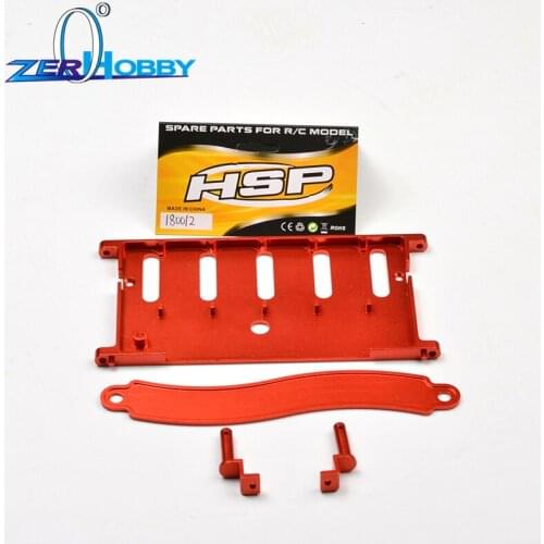 RC HSP Upgrade Parts 180012 Battery Holder W/Covers(Al.) For 1/10 Nitro Power Remote Control Car Crawler Truck 94180