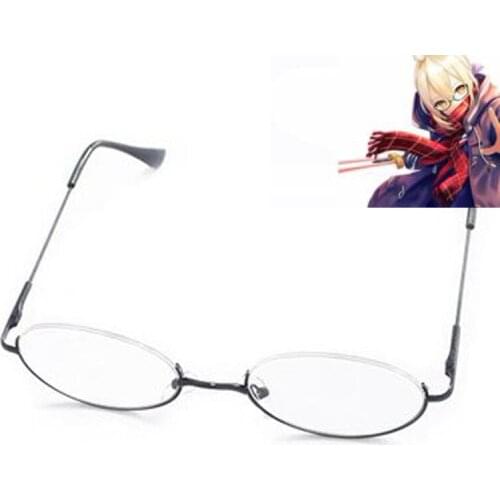 Fate Grand Order Mysterious Heroine X Alter Cosplay Glasses Women/Men Fashion Half Frame Eyeglasses Halloween Costume Props