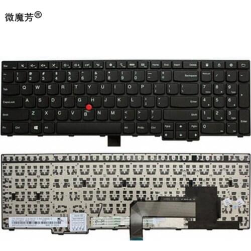 US Keyboard FOR LENOVO FOR Thinkpad E570 E570C E575 laptop US Keyboard