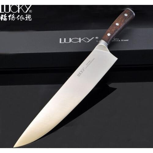Chef Kitchen Knife Germany 1.4116 Stainless Steel 21 27 30cm Meat Slicer Fish Filleting Gyuto Knife with Rosewood Handle 27.2.3