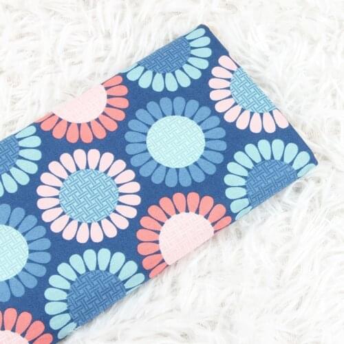 Half Meter Handmade DIY Bag Garment Dress Material Print Import Plain Cotton Fabric Little Flower 100% Cotton Fabric Piece