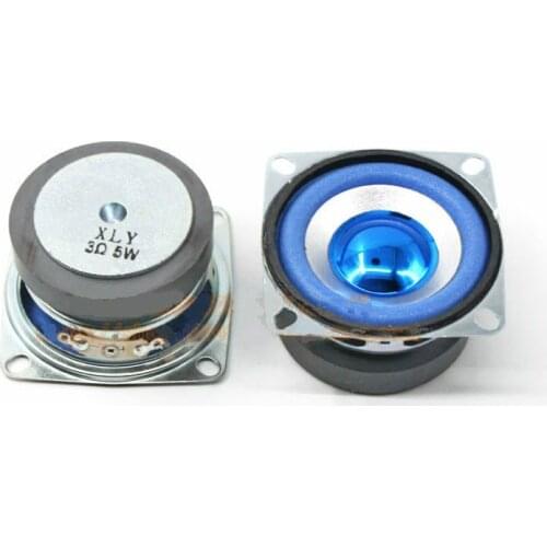 SOTAMIA 2Pcs 53MM Audio Portable Full Range Speakers 3 Ohm 5W Sound Music DIY Bluetooth Mini Speaker Home Theater Loudspeaker