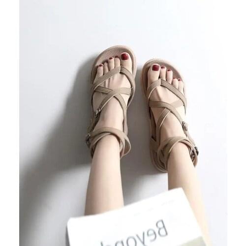 Woman Sandals Gladiator Ladies Ankle Wrap Wedges Women Platform Shoes Female Fashion Lace Up Shoes Womens Footwear