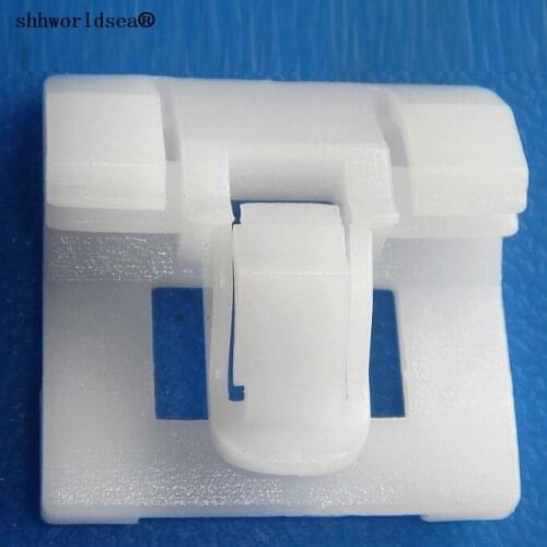 Shhworldsea 100pcs plastic retaining clips belt moulding clip for honda 91510-SR3-003 for civic 1992-on