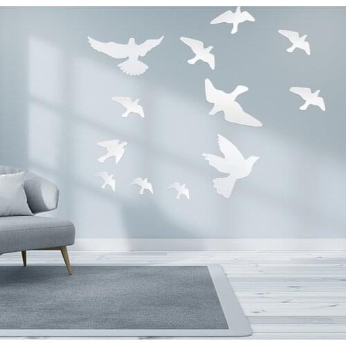 Window Alert Bird Stickers - Anti-Collision Silhouettes Window Clings Set Easy Install Practical Reusable For Protect Birds