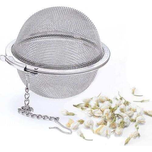 Stainless Steel Tea Infuser Cooking Tea Ball Strainer Mesh Infuser Tea Filter Strainers Kitchen Tool