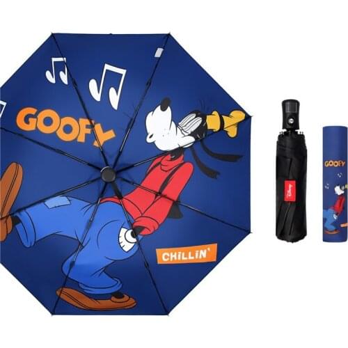 Disney Wind Resistant Folding Automatic Umbrella Rain Windproof Umbrellas Rain for Men 8K Parasol Kids Umbrella Gift