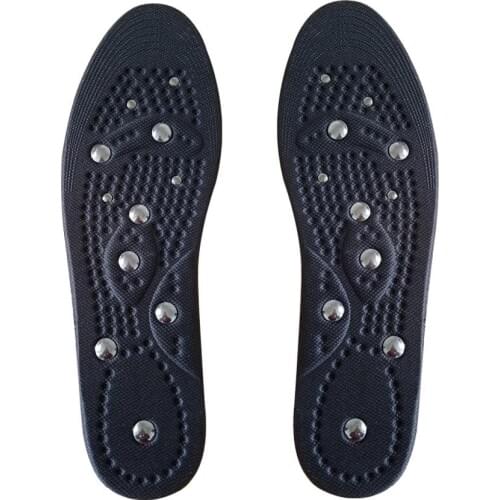 Therapy Magnet Massage Insoles Care Health Foot Acupoints Free Cutting Men Women Shoe Insole Pad Sole