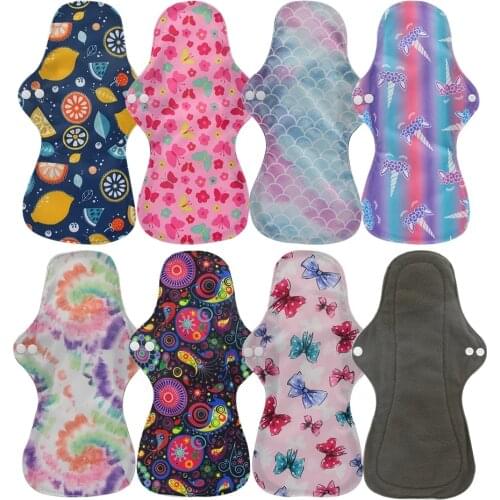 Ohbabyka Reusable Washable Wet Bag For Sanitary Pad Menstrual Sanitary Aunt Bag Mama Sanitary Towel Pad Bag Dropshipping 6Colors