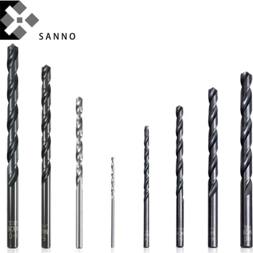 High precision micro twist drill bit diameter 1.4mm - 1.63mm high speed steel straight shank drill bits