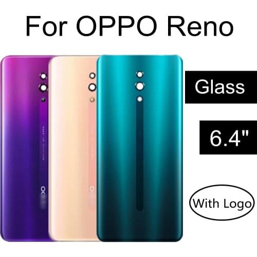 For OPPO Reno Battery Back Rear Cover Door Housing Battery Back Cover Replacement