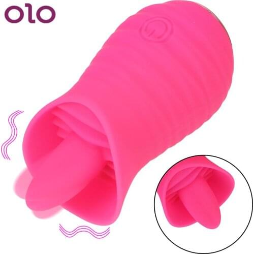 10 Frequency Rechargeable Clitoral Stimulator Clit Nipple Sucker Soft Tongue Licking Vibrator Bullet Vibrator Sex Toys for Women