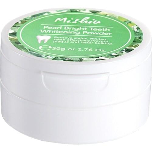 50g/Box Oral Care Whitening Teeth Powder Stain Removal Oral Hygiene