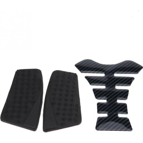 Gas Tank Side Fuel Grip Pad With Fishbone Decal for Kawasaki Versys 650 KLE 650 2010 2011 2012 2013 2014 2015 2016 2017 Hot