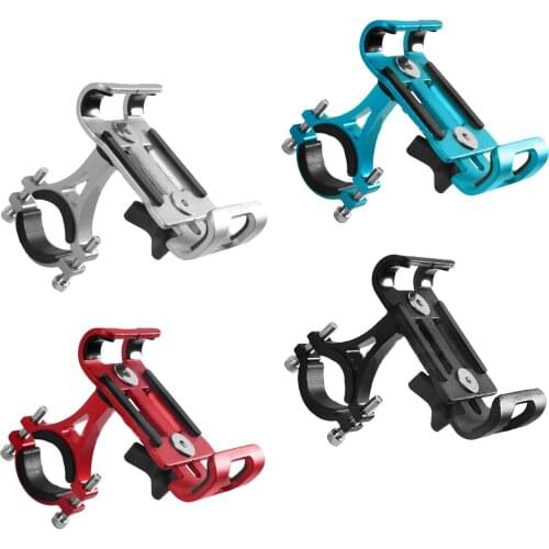 Road MTB Bike Bicycle Handlebar Smartphones Phone Holder Mount Adjustable