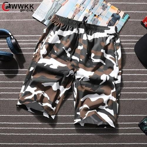 2020 New Men Camouflage Shorts Casual Male Hot Sale Military Cargo Shorts Knee Length Mens Summer Short Pants Homme Large size
