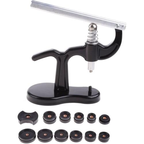 Watch Crystal Back Case Cover Press Presser Closer, 12Pieces Dies Set (18MM - 50 D08E