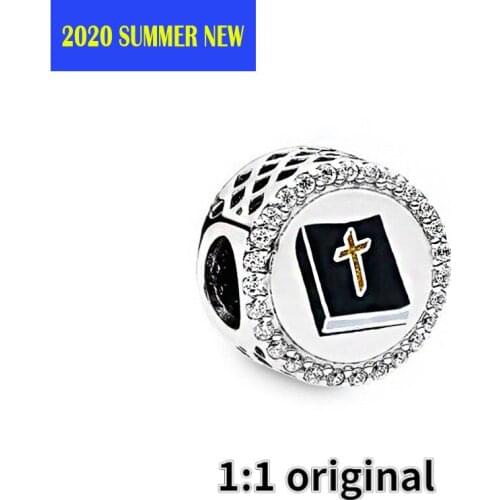 2020 Summer NEW Silver 925 Jewelry Beads The Bible Charm Fit Original Pan Bracelets Women DIY Fashion Gift