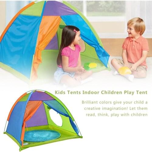 Portable Childrens TentWigwam Large Kids Camping Tents Tipi Baby Outdoor Waterproof Playtent Little House Teepee For Kids