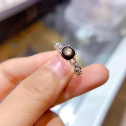 Real And Natural Sapphire Rings 925 Sterling Silver Fine Jewelry For the Party