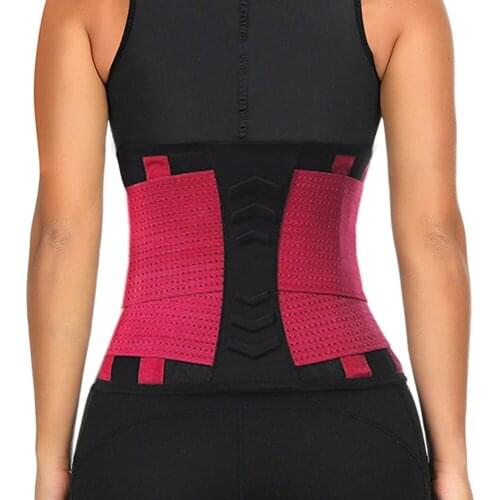 Adjustable Neoprene Double Pull Orthopedic Back Support Belt Waist Trainer Sweat Brace Trimmer Orthopedic Spine Belt Pain Relief