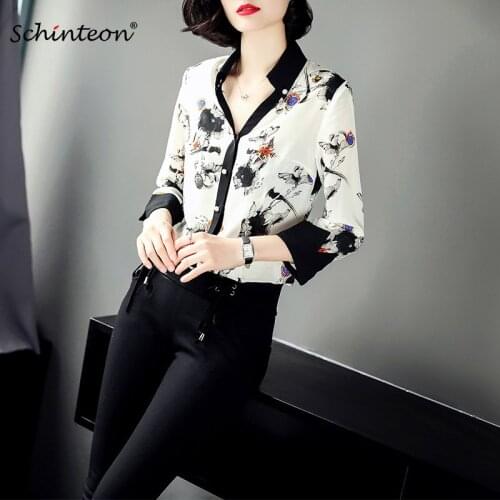 Женские летние рубашки Schinteon China At AliExpress