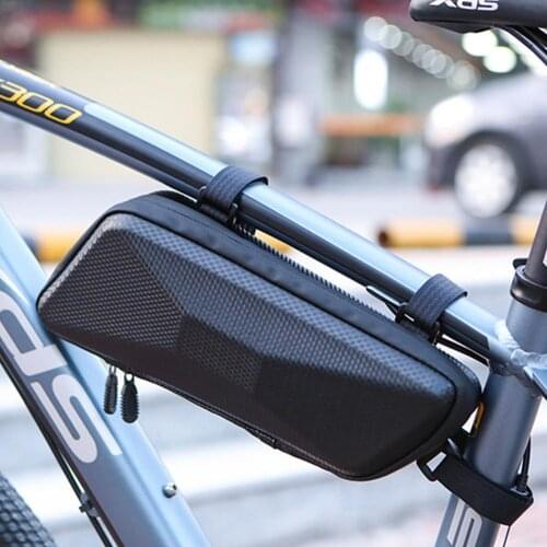 MTB Bike Front Beam Bag Bike Top Tube Bag Waterproof Triangle Bag Bicycle Upper Tube Pannier Pack Bag For Cycling Bike Accessory
